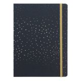 Blok Filofax Notebook Confetti charcoal - A5/56l Blok Filofax Notebook Confetti charcoal - A5/56l
