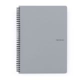 Blok kroužkový PASTELINi - A4 / linka / šedá