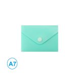 Spisové desky s drukem LUMA - A7 / pastelová zelená Spisové desky s drukem LUMA - A7 / pastelová zelená