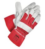 Ochranné rukavice kombinované - EIDER / vel.11 červená
