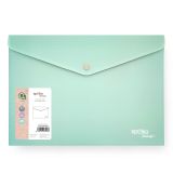 Spisové desky s drukem Spoko ReLeaf Soft touch - A4 / mentolová Spisové desky s drukem Spoko ReLeaf Soft touch - A4 / mentolová