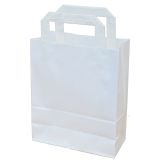 Tašky papírové kraft plochá ucha - 180 x 80 x 250 mm Tašky papírové kraft plochá ucha - 180 x 80 x 250 mm