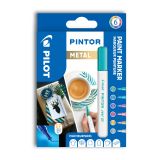 Popisovač Pilot Pintor EF Metal / sada 6 ks Popisovač Pilot Pintor EF Metal / sada 6 ks