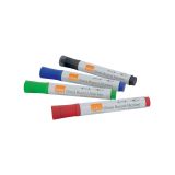 Popisovač NOBO na skleněné tabule - 4 ks / mix barev Popisovač NOBO na skleněné tabule - 4 ks / mix barev