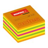 Samolepicí bloček Kores Cubo - 75 x 75 mm / 450 lístků Samolepicí bloček Kores Cubo - 75 x 75 mm / 450 lístků