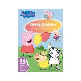 Omalovánky A4 se samolepkami - Prasátko Peppa Omalovánky A4 se samolepkami - Prasátko Peppa