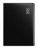 Diář BALACRON - A5 / denní / černá
