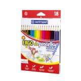 Pastelky Centropen ERGO - 18 barev Pastelky Centropen ERGO - 18 barev