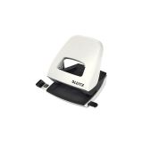 Kancelářský děrovač Leitz NeXXt 5008 / perleťově bílá - 30 listů