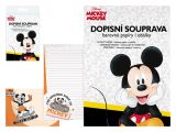 dopisní papír barevný LUX 5+10 Disney (Mickey) 5550282