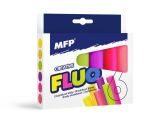 křídy M chodníkové fluo kulaté 6 ks mix barev - krabička 6320142