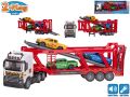 2-Play Traffic přepravník aut 38cm na setrvačník na baterie se světlem a zvukem + 3auta v 2-Play Traffic přepravník aut 38cm na setrvačník na baterie se světlem a zvukem + 3auta v