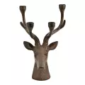 Adventní svícen jelen 34 cm