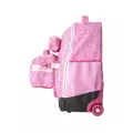 Cestovní kufr na kolečkách 60L (3-dílný set) MILAN série Pink Flowers Cestovní kufr na kolečkách 60L (3-dílný set) MILAN série Pink Flowers