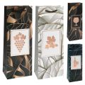 Dárková taška na láhev H984, velikost 12x9x35 cm (mix /cena 1ks) Dárková taška na láhev H984, velikost 12x9x35 cm (mix /cena 1ks)