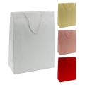 Dárková taška třpytivá, velikost M 26x10x32 cm (mix 4 barev)