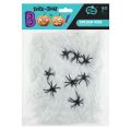 Dekorace Halloween - pavučina bílá 80 g