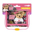 Dětská textilní peněženka JUNIOR S9 Boom Bear - medvěd Dětská textilní peněženka JUNIOR S9 Boom Bear - medvěd