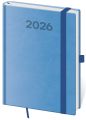 Diář 2026 denní B6 Print Pop - světle modrý