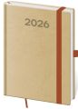 Diář 2026 týdenní B6 Print Pop - cappuccino