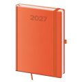 Diář 2027 denný A5 Print Pop - oranžová