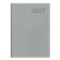 Diář 2027 denní A6 Manager - stříbrný