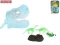 Dinoworld 3D přívěsek na klíče dinosaurus 11cm svítící ve tmě s doplňky na kartě Dinoworld 3D přívěsek na klíče dinosaurus 11cm svítící ve tmě s doplňky na kartě