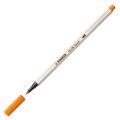 Fix se štětcovým hrotem pro různé šířky čar STABILO Pen 68 Brush, oranžový
