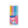 Fixy CENTROPEN 7550 Colour World Pastel - sada 6 ks Fixy CENTROPEN 7550 Colour World Pastel - sada 6 ks