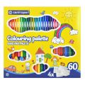 Fixy CENTROPEN 9396 Colouring Palette Quatro - sada 60 ks