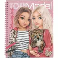 Kreativní omalovánka Top Model se samolepkami - Fergie a Candy s leopardem Kreativní omalovánka Top Model se samolepkami - Fergie a Candy s leopardem
