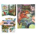 Kreativní sešit Dino World + 80 samolepek