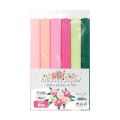 Krepový papír JUNIOR 100x25 cm BLOOM Florist (sada 6 ks)