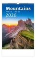 Nástěnný kalendář 2026 Hory/Berge/Mountains