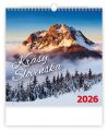 Nástěnný kalendář 2026 Krásy Slovenska