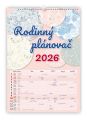 Nástěnný kalendář 2026 Rodinný plánovač