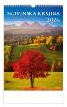 Nástěnný kalendář 2026 Slovenská krajina