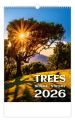 Nástěnný kalendář 2026 Stromy/Bäume/Trees