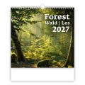Nástenný kalendár 2027 Forest/Wald/Les