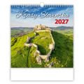 Nástenný kalendár 2027 Krásy Slovenska