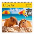 Nástenný kalendár 2027 Little Fun Nástenný kalendár 2027 Little Fun