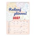 Nástenný kalendár 2027 Rodinný plánovač