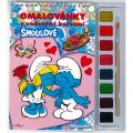 Omalovánky s vodovými farbami - blok A5 so špirálou + vodové farby 