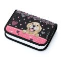Penál 1-posch. BagMaster Alfa 21 A Black /Pink - Pes