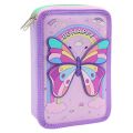 Penál 2-posch. prázdný - Butterfly