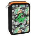 Penál 2-posch. prázdný - Raptors