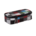Penál COOCAZOO PencilDenzel, Checkmate  Blue Red Penál COOCAZOO PencilDenzel, Checkmate  Blue Red