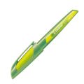 Pero bombičkové STABILO EASYbuddy - lime / green M, modrá náplň
