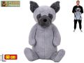 Plush Friends pes šedý plyšový 60cm sedící 0m+