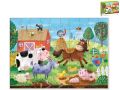 Puzzle 32x23cm Vesnická dobrodružství 60dílků v krabičce Puzzle 32x23cm Vesnická dobrodružství 60dílků v krabičce